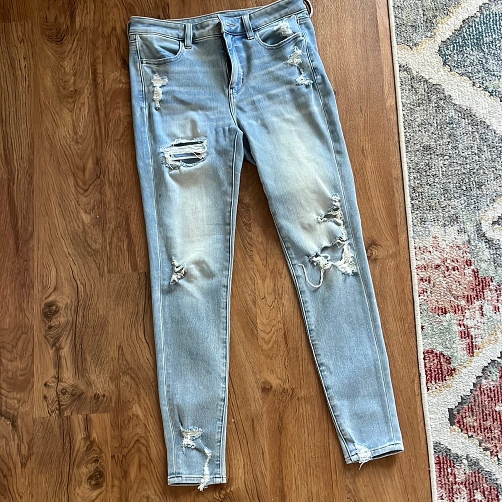 High rise jeggings - never worn Size 8